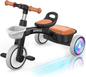 Our Review: SEREED Toddler Trike – Bright, Smooth Ride
